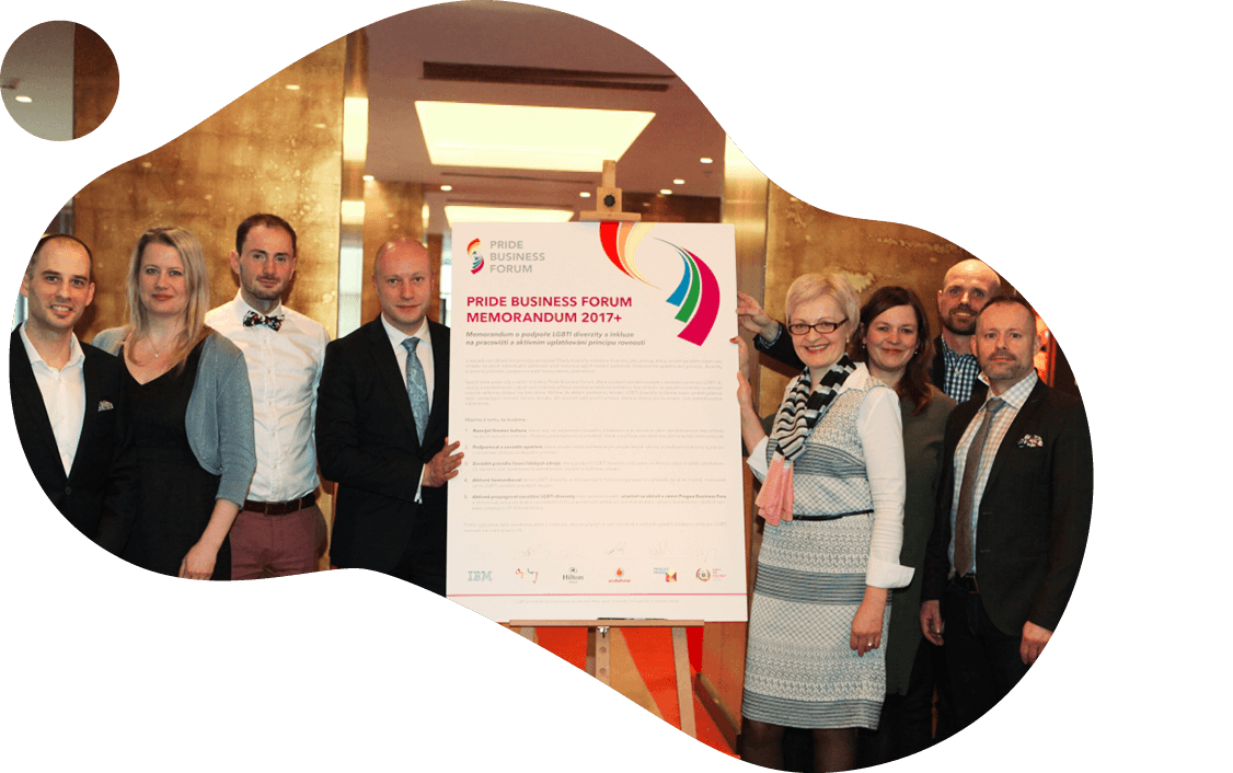 O Pride Business Fóru - 2017 Začínáme přijímat první členské firmy
