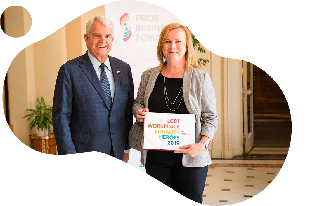 O Pride Business Fóru - 2019 Zavádíme ocenění Pride Business Forum Hero
