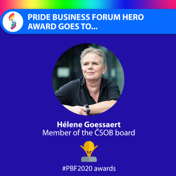 Hélene Goessaert, Member of the board, ČSOB group